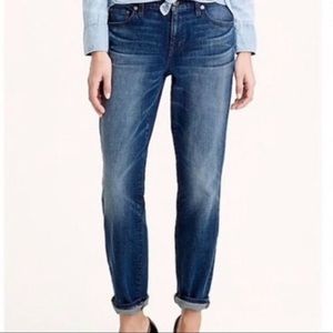 J. Crew broken in boyfriend relaxed straight fit jeans - Size 25 - NWT